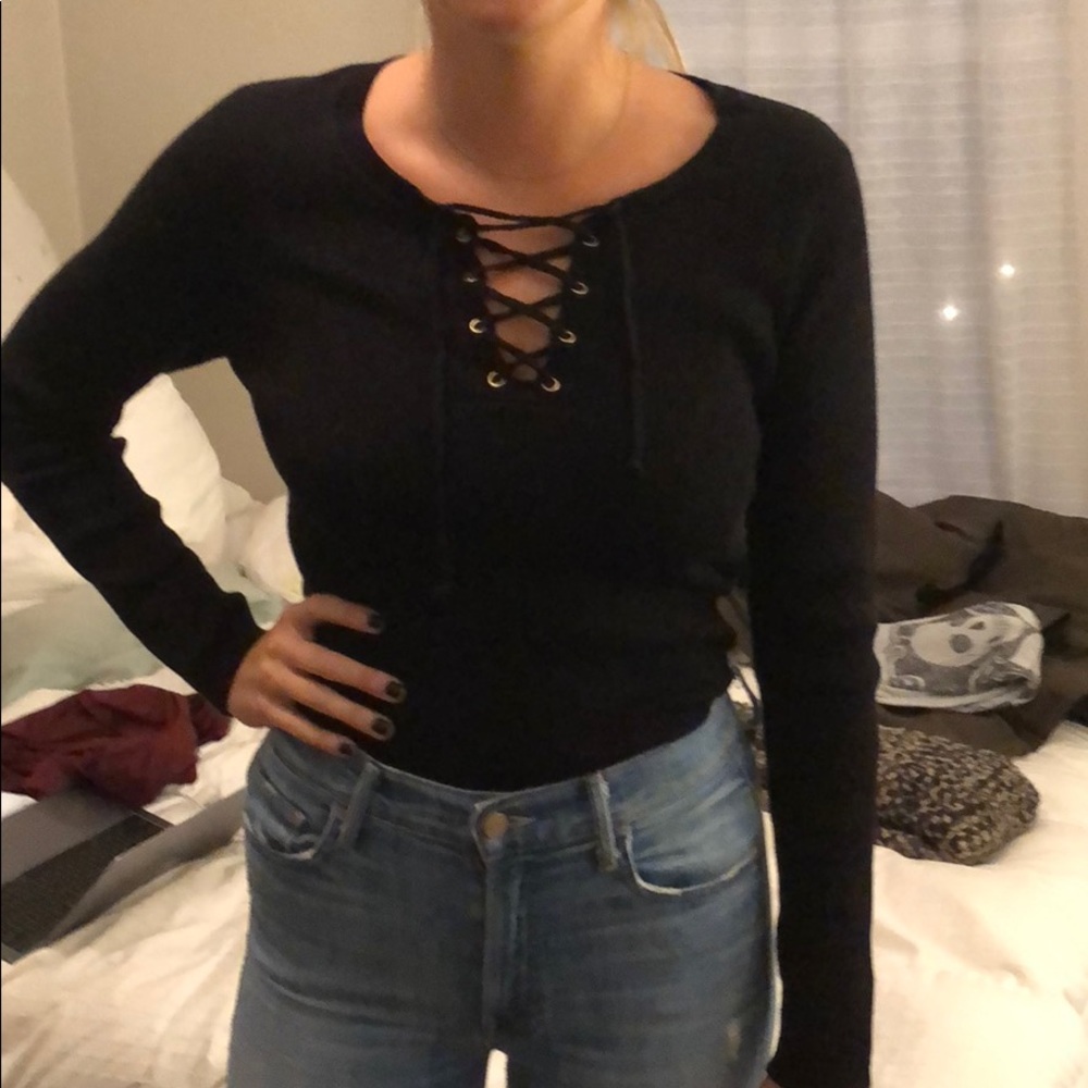 Black sweater